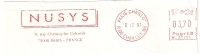 A2 France 1994 Machine Stamp NUSYS  Rue Christophe Colomb Cut Fragment Christopher Columbus - Christopher Columbus
