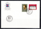 Iceland FDC Scott #600-1 National Gallery Centenary - FDC