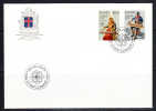 Iceland FDC Scott #606-7 Europa 1985 - FDC