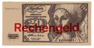 BILLET ALLEMAGNE - REPUBLIQUE FEDERALE - BILLET DE JEU FACSIMILE - IDEM P.20 - 20 DEUTSCHE MARK - 02 JANVIER 1960 - [17] Vals & Specimens