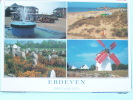 V6-56-morbihan-erdeven-multivues-place-plage De Kerhilio-les Menhirs-moulin Du Nardon-petit Train- - Erdeven