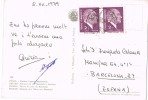 Postal OLCU SALONU  (Turquia) 1979. Vista De Rodas - Briefe U. Dokumente