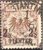 Deutsche Post In Der Türkei 1899- Mi#10d Gestempelt Costantinopel 1892-06-07 - Deutsche Post In Der Türkei