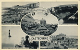 ROYAUME-UNI - ENGLAND - Souvenir From EASTBOURNE  (1957) - Several Views - Eastbourne