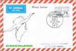 Carta Aerea GRONLAND (Stromfjord) 1978. Ursus. Oso - Brieven En Documenten