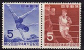 Japon 1957 N°Y.T. ;  594 Et 595** - Nuevos