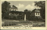 BAD KISSINGEN ROSENGARTEN MIT REGENTENBAU 1955 - Bad Kissingen