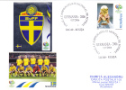 FOOTBALL FIFA WORLD CUP GERMANY 2006,Sverige,cover Obliteration Romania. - 2006 – Alemania