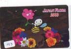 Télécarte Japon * ABEILLE * BIENE * BEE * BIJ * ABEJA (193) PHONECARD JAPAN * - Honeybees
