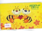 Télécarte Japon * ABEILLE * BIENE * BEE * BIJ * ABEJA (192) PHONECARD JAPAN - Honingbijen