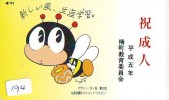 Télécarte Japon * ABEILLE * BIENE * BEE * BIJ * ABEJA (194) PHONECARD JAPAN - Abeilles