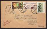 LETTRE  ANCIENNE- TURQUIE- LETTRE PAR AVION- TIMBRES DIVERS- CAD 1969 - Briefe U. Dokumente