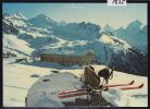 Cabane Bella-Tola (2430m) Sur Saint-Luc ; Skis, Sac à Dos Bâton Et Chapka, Vers 1977 ; Gd Format 10/15  (5625) - Saint-Luc