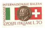 1962 - Italia 949 Balzan V70 - Linea Di Colore, - Varietà E Curiosità