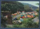 LUXEMBOURG - CP CLERVAUX - LE CAMPING OFFICIEL - N°504 MESSAGERIES PAUL KRAUS - CIRCULEE 1968 - AUTOMOBILES COCCINELLE - Clervaux