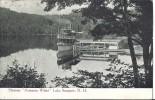 Amérique USA NH New Hampshire Steamer Arménia White Lake Sunapee / Arbres  Pont  Bateau à Vapeur  Roue - Other & Unclassified