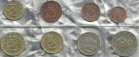 FINLAND SET OF 8 EURO COINS MOTIF FRONT STANDART BACK 1999-2002 UNC (1ST LOT) READ DESCRIPTION CAREFULLY !!! - Finlande