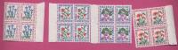 Timbres Taxe De France En Blocs De 4 - 1859-1959 Neufs