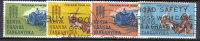 AP746 - K.U.T. 1963 , Serie 121/124  Used . Fame - Kenya, Uganda & Tanganyika