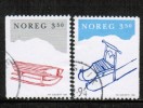 NORWAY   Scott #  1070-1  VF USED - Gebraucht