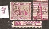 Saargebiet Michel Nr. 100 Mit Plattenfehler VI  - Bitte Lesen - Used Stamps