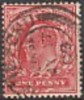 GRANDE-BRETAGNE - 1902 -10 - Edouard VII - Yv 107 8 Obl - Used Stamps