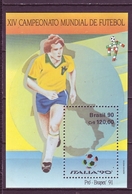 Brazil 1990 MiNr. 2357(Block 84) Brasilien Sports Football Soccer World Cup Italy 1s\sh  MNH** 7,50 € - 1990 – Italië