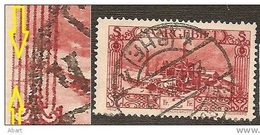 Saargebiet Michel Nr.  119 Mit Plattenfehler I - Used Stamps