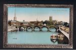 RB 744 - Real Photo Postcard - Severn Bridge Worcester Worcestershire - Altri & Non Classificati