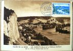 FRANCE: CARTE MAXIMUM: LA VALLEE DE LA SEINE AUX ANDELYS - Cachet: 5/06/1954 (yvert 977) - 1950-1959