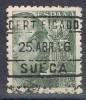 Caudillo 40 Cts Caudillo 1940, Fechador Certificado SUECA (Valencia), Edifil Num 925 º - Gebraucht