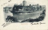 WALES. GALLES. SUGGESTIVA IMMAGINE DI PEMBROKE CASTLE.  BELLA CARTOLINA DEL 1903 - Pembrokeshire