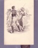 Sports - Escrime - Duel De Couple - Illustration W. Braun - Fencing