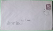 Sweden 1983 Cover To Scotland UK - King Carl XVI - Sent To A Military People - Covers & Documents