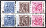 Suède 1967 - Yvert N° 563 à 566 ** 32 Timbres, Combinaisons Différentes - Unused Stamps