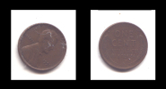 CENT 1951 - 1909-1958: Lincoln, Wheat Ears Reverse