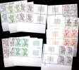 Blocs De 4 Des Fleurs TAXES 53/62**  Cote 4x10E= 40E - Unused Stamps