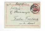 030/18 - Carte-Lettre Belge Pellens Utilisée En Feldpost 1918 Vers Allemagne - TRES PEU COMMUN - Cartes-lettres