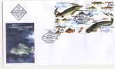 FDC  Fishes 2011 From Bulgaria - Cartas & Documentos