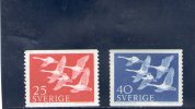 SUEDE 1956 ** - Unused Stamps
