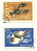 1966 - Romania 2240 + 2246 Crostacei C802   ----- - Schalentiere