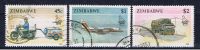 ZW Simbabwe 1990 Mi 433-35 - Zimbabwe (1980-...)