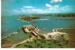 Carte Postale, Puerto Rico, Porto Rico, Condado Lake, Fort San Geronimo , Caribe-hilton Hotel, San Juan - Puerto Rico