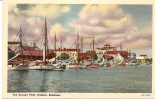 Carte Postale, Bahamas, Nassau, The Sponge Fleet, Le Port, Voiliers - Bahama's