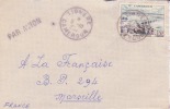 TIGNERE / CAMEROUN 1957 / AFRIQUE / COLONIES FRANCAISES / LETTRE AVION - Covers & Documents