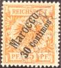 Deutsche Post In Maroko 1899- Mi#5 Gestempelt Tanger - Marruecos (oficinas)