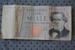 ITALIE  BILLET DE BANQUE BANK  BANCA  ITALIA> 1000 LIRE > TEATRO ALLA SCALA MILAN >> G. VERDI - 1.000 Lire