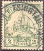 Deutsche Post In Kiautschou 1905- Mi#19 Vollstempel Tsingtau-Taputou - Kiaochow