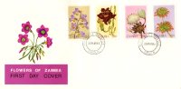 Zambia - 1983 Wild Flowers FDC - Zambie (1965-...)