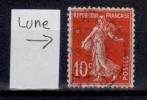 Semeuse N° 138 Avec Belle Variété Et Oblitération Cachet à Date D'Epoque  TTB - Used Stamps